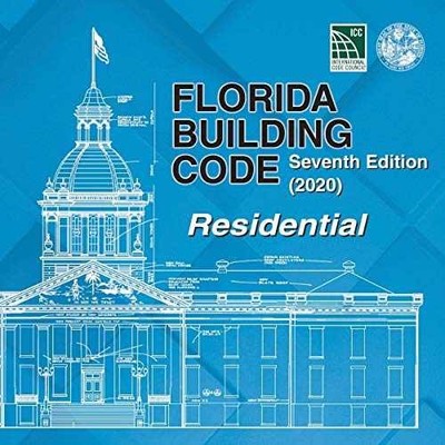 Florida Building Code - Residential, Seventh - Ring-bound, by ICC - Very Good