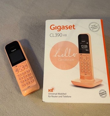 Gigaset CL390HX DECT/GAP Zusätzliches Mobilteil - Cantaloupe