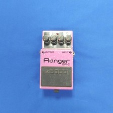 BOSS BF-2 Flanger Made in Japan ACA Guitar Effect Pedal Used Tested