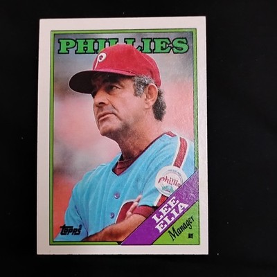 1988 Topps Lee Elia Phillies