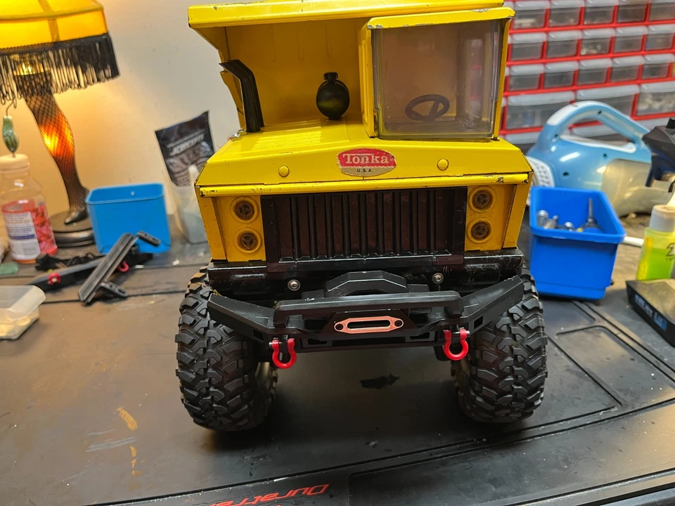 Vintage USA Metal Tonka Traxxas TRX4 New Open Box Never Ran Fresh Build - Image 2 of 4