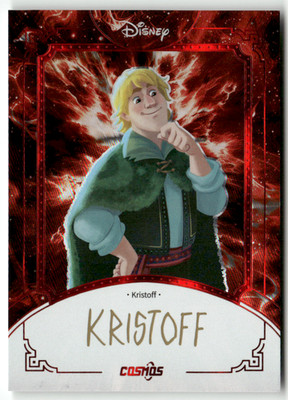 Kakawow Disney Cosmos 2025 CDT-SR-11 Kristoff Script Art Car Red 41/75