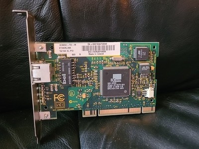 Netzwerkkarte 3Com Fast EtherLink 3C905C-TX-M 10/100 Mbit RJ45 Ethernet Card PCI