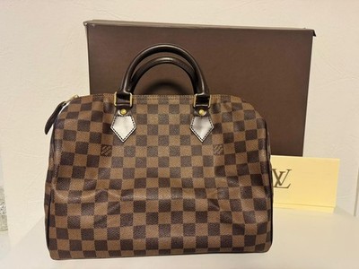 Louis Vuitton Speedy 30 Damier Ebene Canvas Tasche 2012