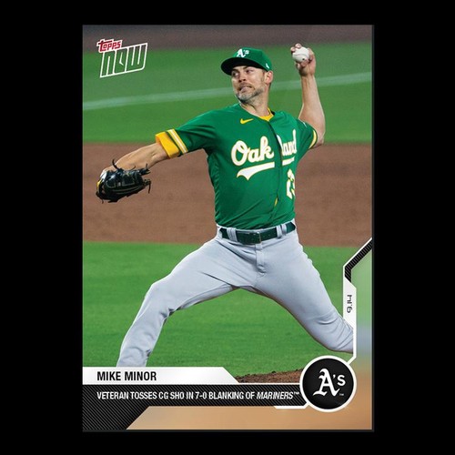 2020 Topps Now 266 Mike Minor