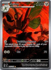 Scizor Illustration Rare SV03: Obsidian Flames 205/197 NM on eBay