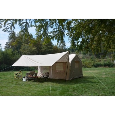 Inflatable Camping Tent for 7-8 People w/ Canopy, Waterproof | eBay