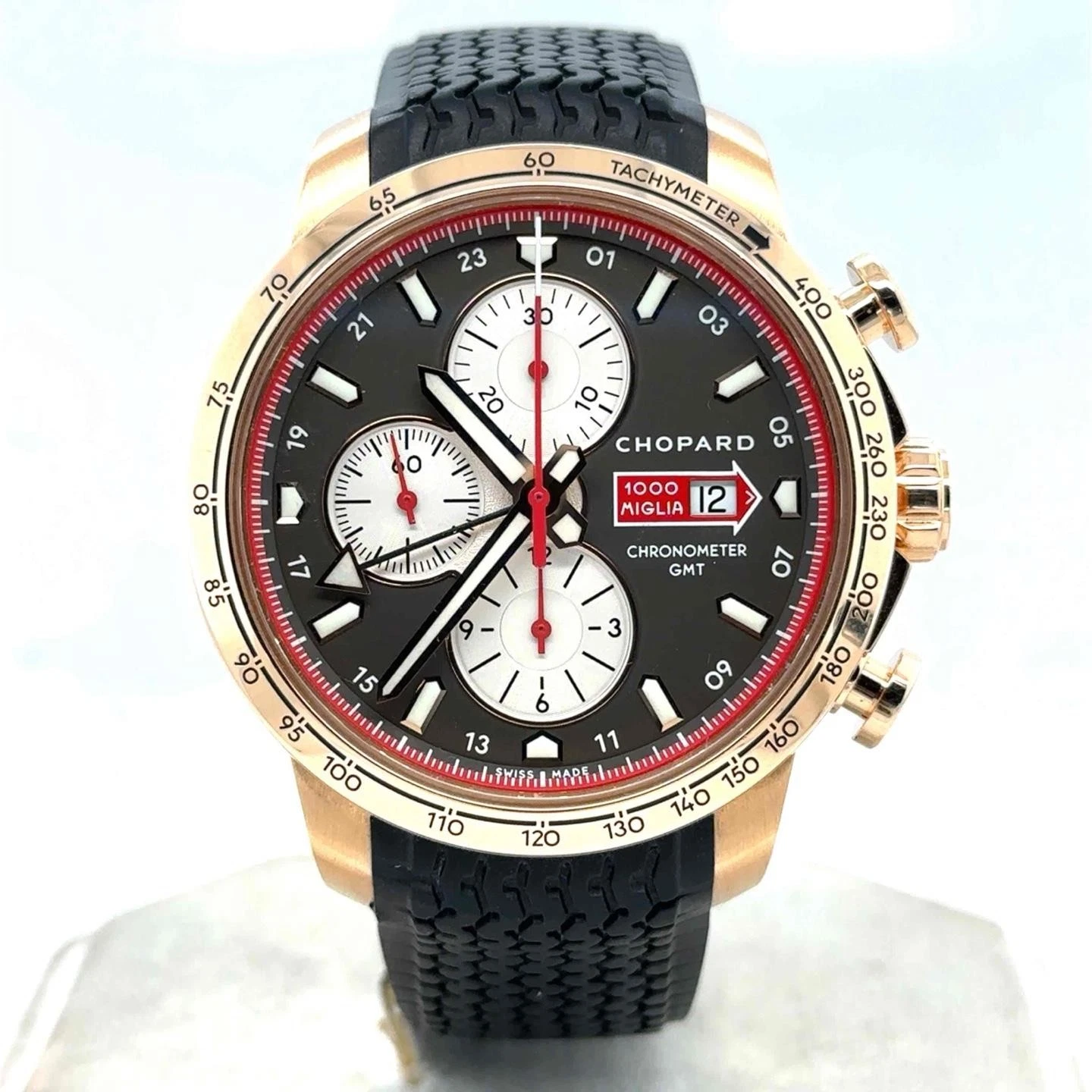 Chopard — Chopard Mille Miglia Automatic 44mm 18k Rose Gold Anthracite Dial 161292-5001