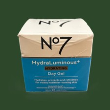 No7 HydraLuminous Hydrating Day Gel 72H Deep Hydration 50ml / 1.6fl.oz
