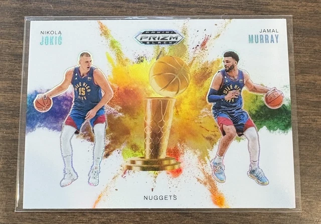 2024-25 Prizm Black Nikola Jokic/Jamal Murray #18 Color Blast Case Hit SSP