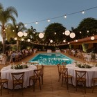 Yescom 200Ft Commercial Outdoor String Lights IP44 w/ 2PCS 10Ft Poles 59Ft Cable — photo 4