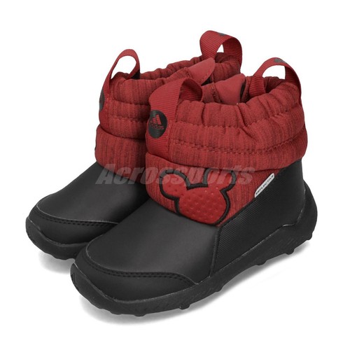 adidas RapidaSnow Mickey I Disney Red Black TD Toddler Infant Boots Shoes  G27540 | eBay