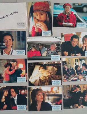 E68 11x Aushangfotos FAMILIENFEST UND ANDERE SCHWERIGKEITEN  Holly Hunter Robert