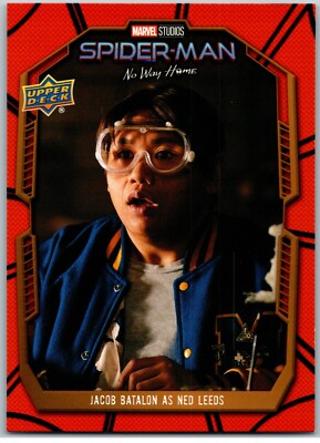 #E-5 Jacob Batalon as Ned Leeds 2023 UD Spider-Man: No Way Home ENSEMBLE