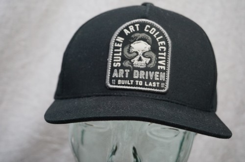 Sullen Art Collective Cap Hat black snapback Art Driven Built To Last Patch