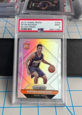 その他 Devin Booker Prizm silver RC PSA9 2015-16 Panini Prizm Silver Prizm #308 Devin Booker RC PSA 9 Mint
