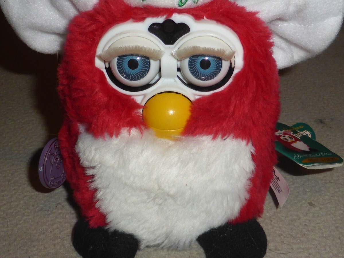 VINTAGE SPECIAL LIMITED EDITION CHRISTMAS FURBY W TAG 1999 TIGER  display picture 1