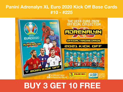 Panini Adrenalyn XL Euro 2020 Kick Off Basiskarten #10 - #225