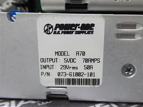 GEBRAUCHTES Power-One NRG4A70B4B4K0RZ108 Netzteil Baugruppe 5/12 VDC 450W - Bild 5 von 6