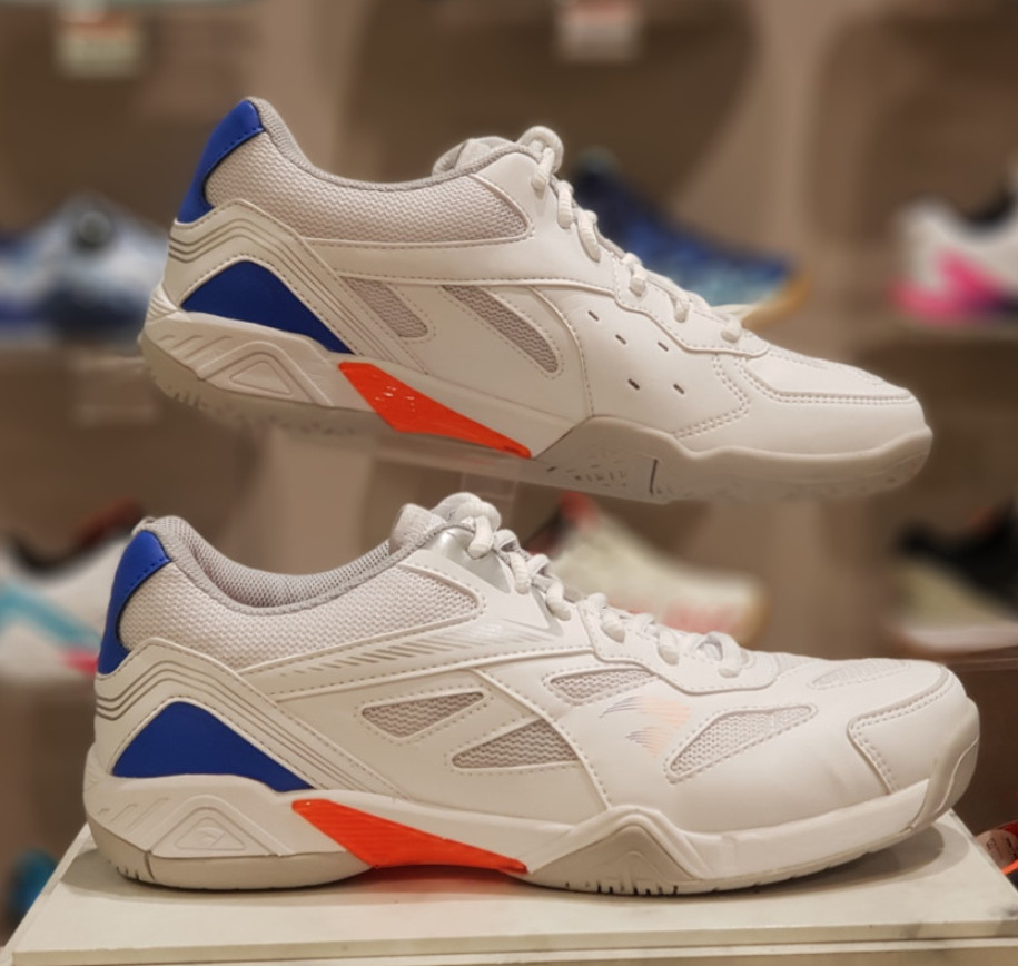 Спортивная одежда для бадминтона Vitro Fiord унисекс Обувь Тренировочные кроссовки Белый Синий NWT