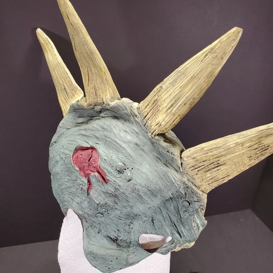 Disfraz de Rubíes Co Punk Rocker Zombie Máscara de Goma/Chaqueta Picos Niños Edad 5-7 Foto 3 de 4