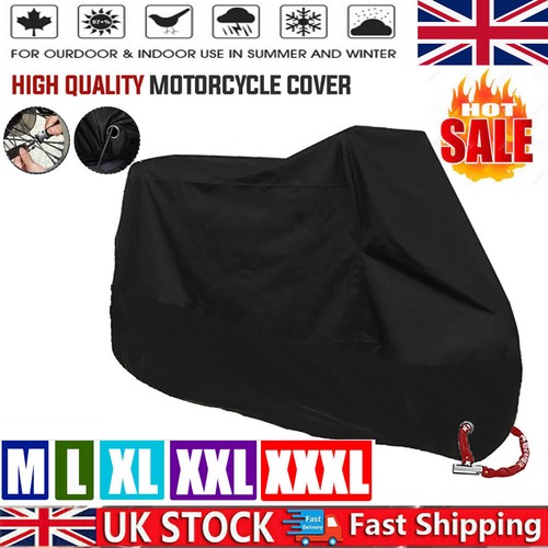 Motorcycle Tarpaulin Outdoor Winterproof XXL, 210D Oxford Fabric