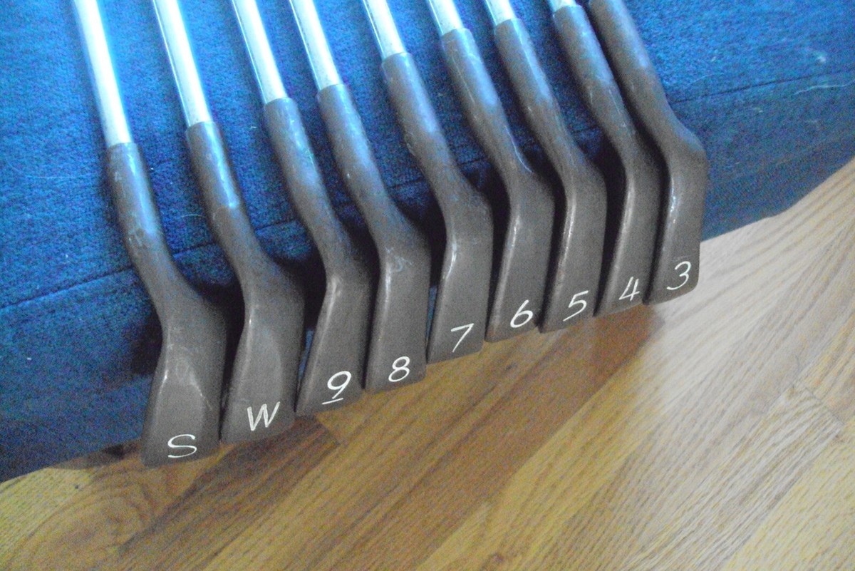 Ping Eye 2 Orange Dot Beryllium Becu Copper irons 3-PW, SW K shaft