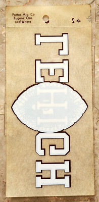 Vintage Lehigh University School Sticker Decal College Potter Mfg. Co - Scarce