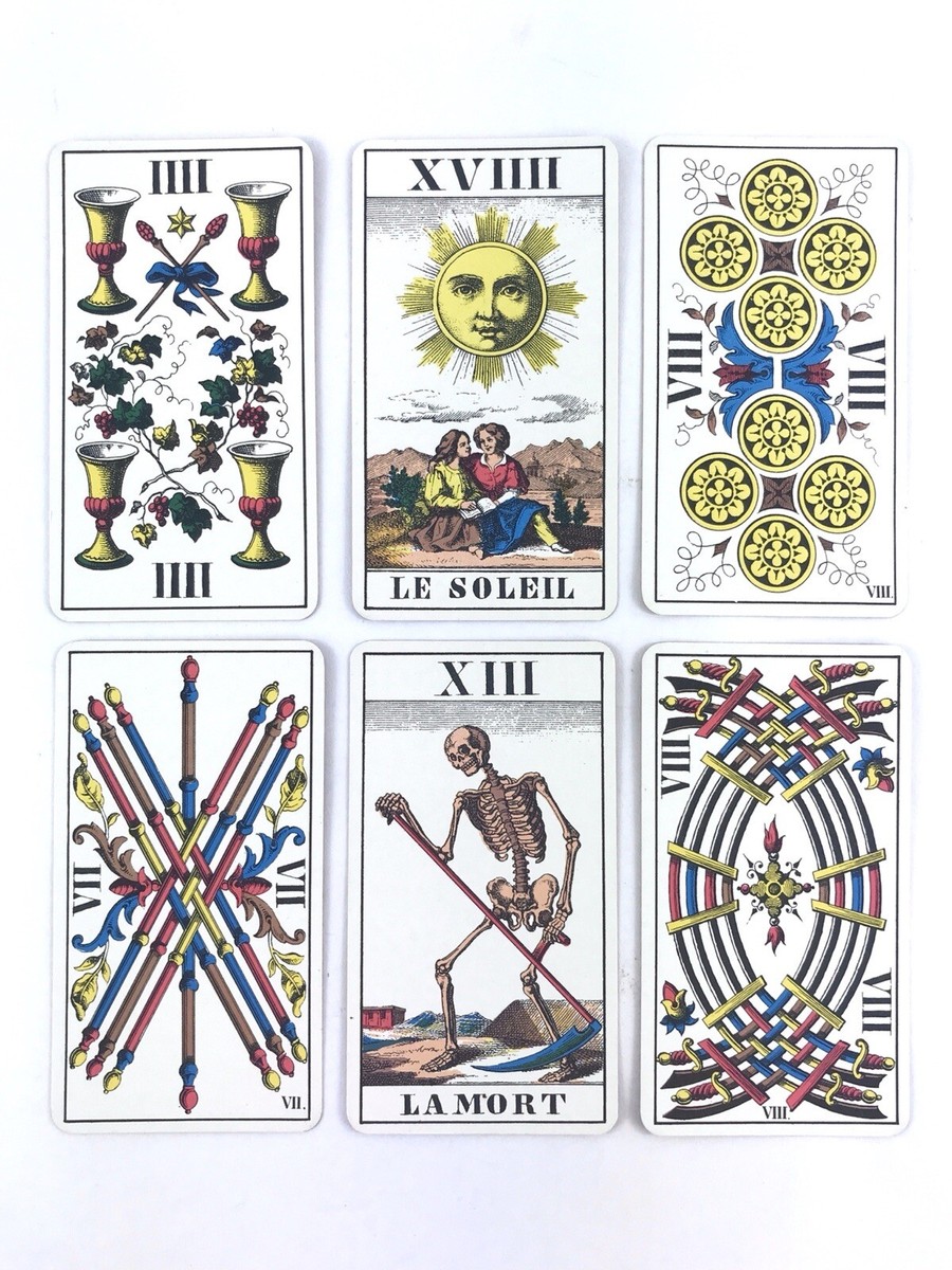 VTG 1974 Tarot Fortune Telling Game Deluxe Edition - 1JJ Swiss
