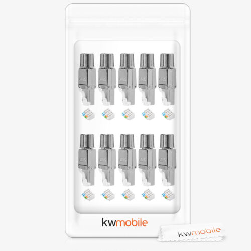 10x Connecteur RJ45 CAT 6A Sans Outil - Connecteur Réseau Ethernet Non Blindé - Photo 6/6