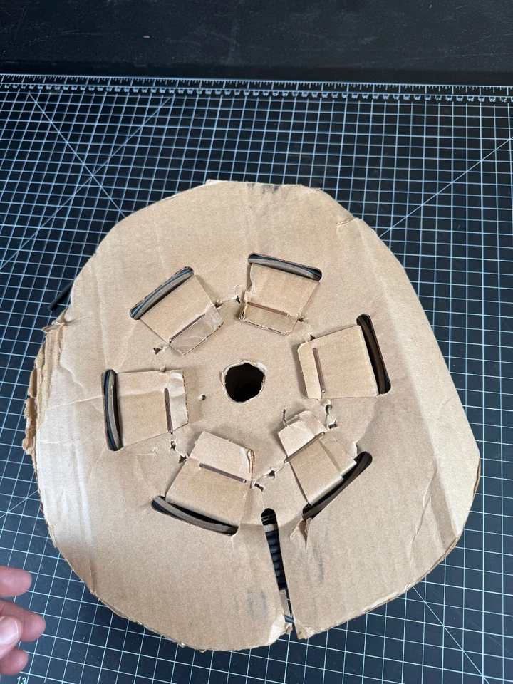 Tubo termorretráctil de pared delgada 3M FP301-1-100'-Blanco-Carrete FP-301-1-Blanco-usado Foto 2 de 4