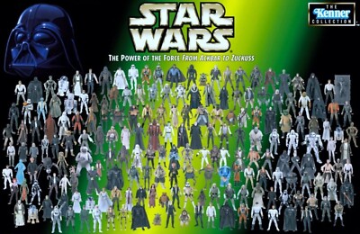 STAR WARS VINTAGE KENNER POWER OF THE FORCE POTF FIGUREN 1995 - 1999 SELTEN GÜNSTIG