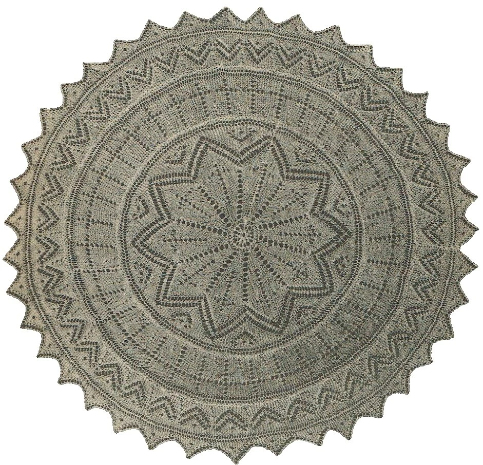 Tapetes contemporánea de tejer patrones para tejidos y Croché