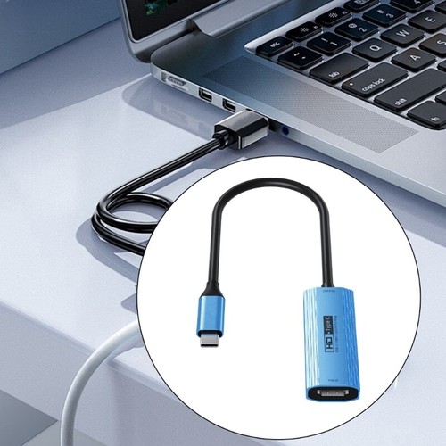 Metal USB3.0 Capture Card Support PD3.0 1080P 60hz Type C for Auditory Video - Afbeelding 2 van 8