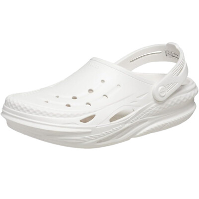 Crocs Unisex Off Grid Clog White Adult Men display picture 2