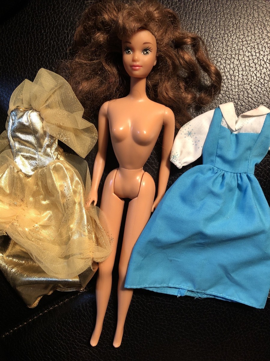 barbie blue and gold dress Disney Classics Belle Doll Beauty & the Beast Doll-Blue Dress/Gold Gown VENDOR COLOR-EMERALD