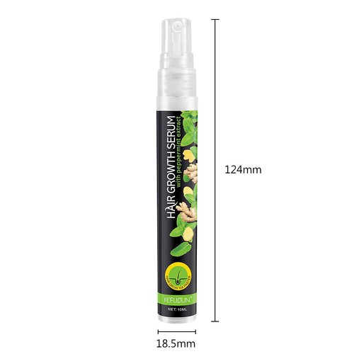 10 ml Serum para Rápido Recrecimiento, Spray Natural Anti Caída de Caída para Sc - Imagen 10 de 12