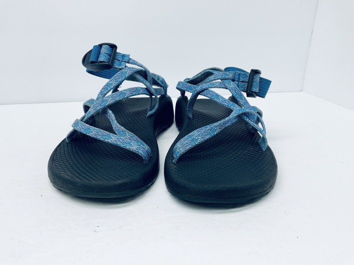 CHACO ZX1 BRAID BLUE SPORT OUTDOOR SANDALS J106090 WOMENS 7 | eBay