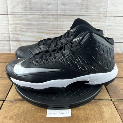 Nike Zoom Code Elite 3/4 Shark Black Football 603370-002 Men Size
