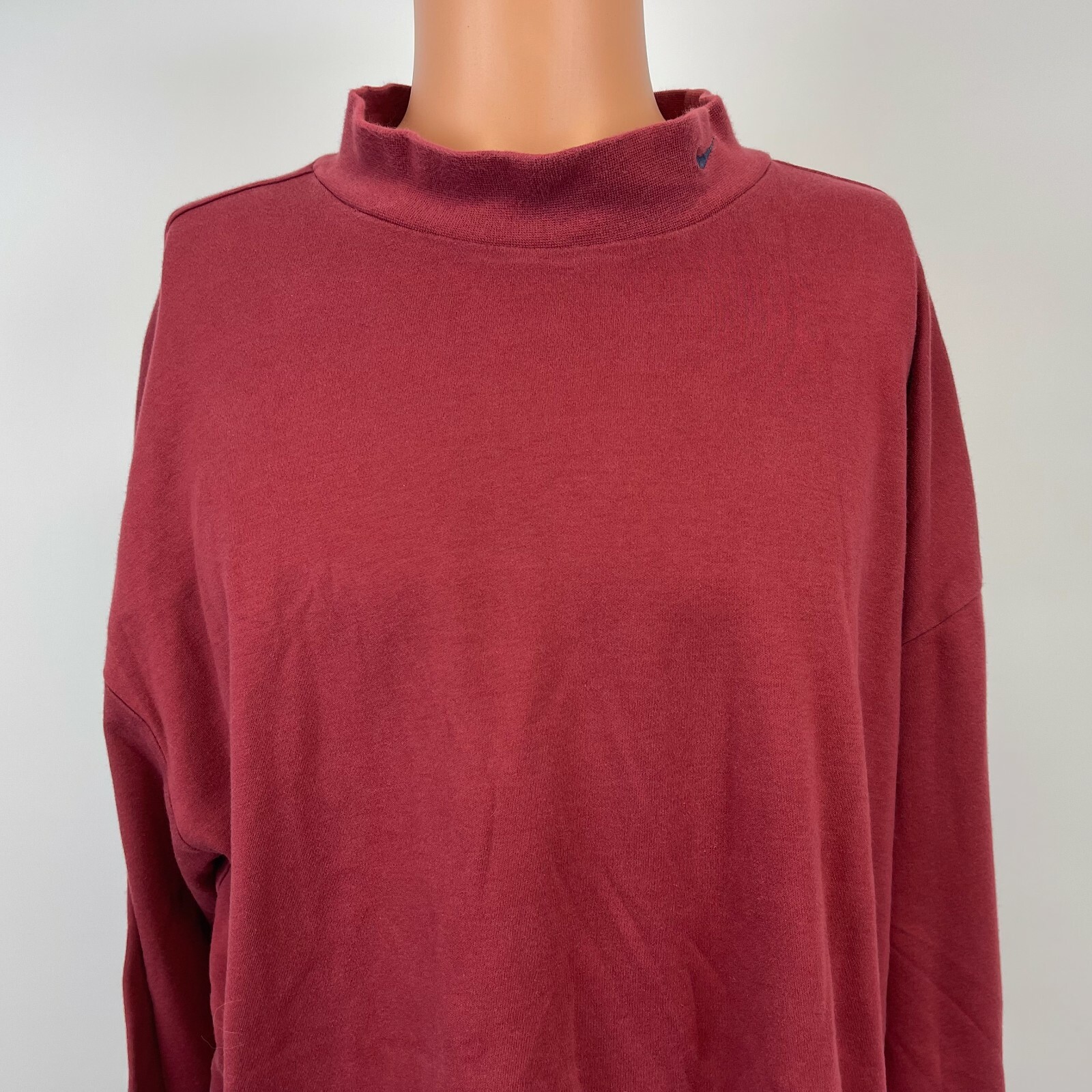 Nike Golf Base Layer Turtleneck Long Sleeve Shirt Vintage 2000s Red Size  2XL | eBay