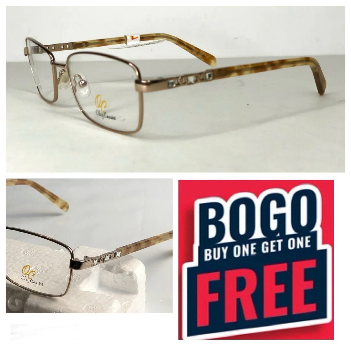 Oleg Cassini Eyeglasses Prescription Oleg Cassini OCO534 414 Eyeglasses Frames | Mercari main image 4