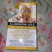 Dermactin-TS Illuminating Gold Peel Off Facial Mask 2 oz.