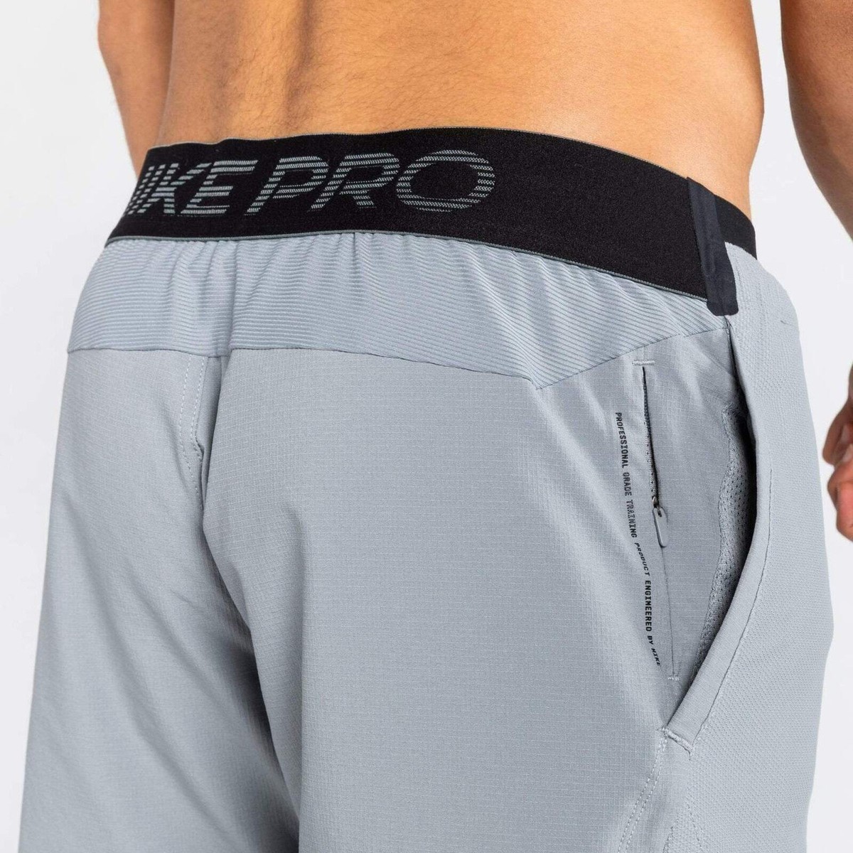 Nike Pro Flex Rep Hybrid CrossFit Gym Training Shorts Grey CJ4997