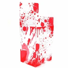 Blood Splatter Storage Box – Horror-Themed Organizer, Gift, or Display Case
