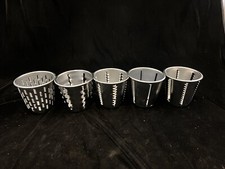 Stainless Steel Cones Food Chopper Shredder Cutter Replacement Parts Qty 5