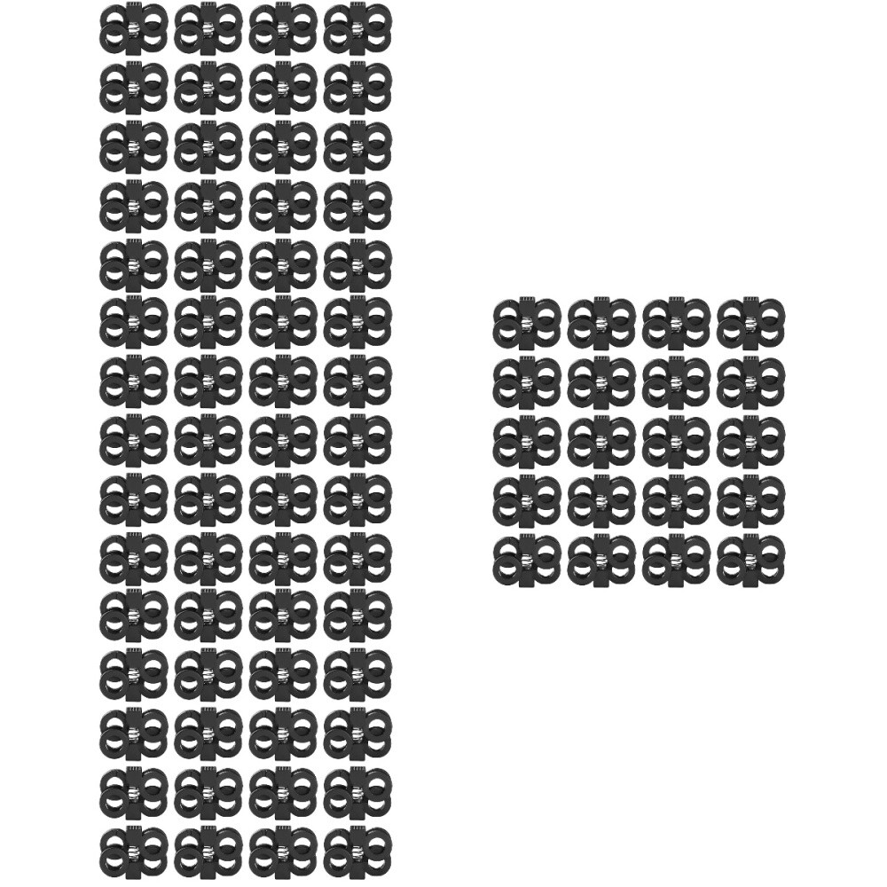 APL Confezione 4 Lacci Rapidi Fibbia Bambini Lacci Cord Locks per Lacci