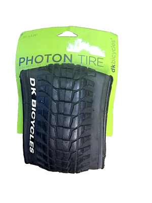 #ad ❤️DK Photon Lightweight High Pressure BMX 20 x 2.25 Black Folding Tire $21.82