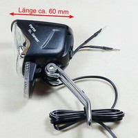 BüChel Led Scheinwerfer Secu Forte Sl Sensor 70 Lux Halter Standlicht FüR Dynamo