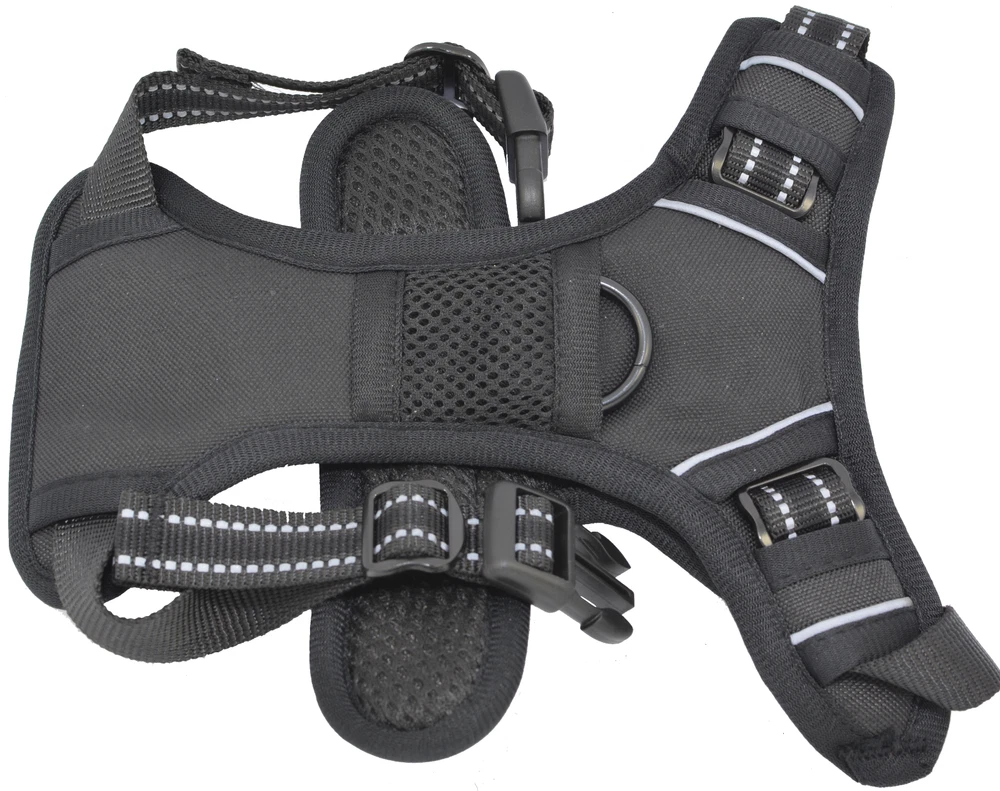 Dog Harness & Training Leash No Pull Control Adjustable Large Handle Heavy Duty
