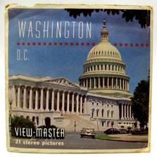 View-Master A790, Washington DC, 3 Reel Set